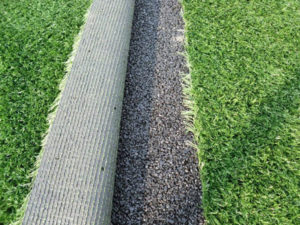 rubber pellets on football fields